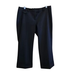 The Limited Womens Drew Fit Capri Pants Size 10 Black Career Casual